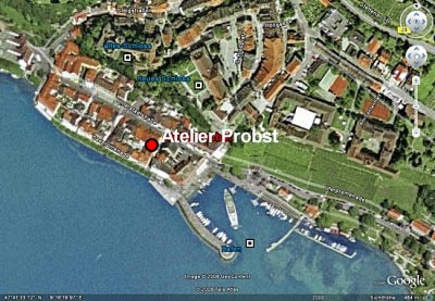 Google-Map: Lageplan Meersburg